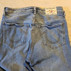 True Religion Women's Light Blue Boot Cut Jeans